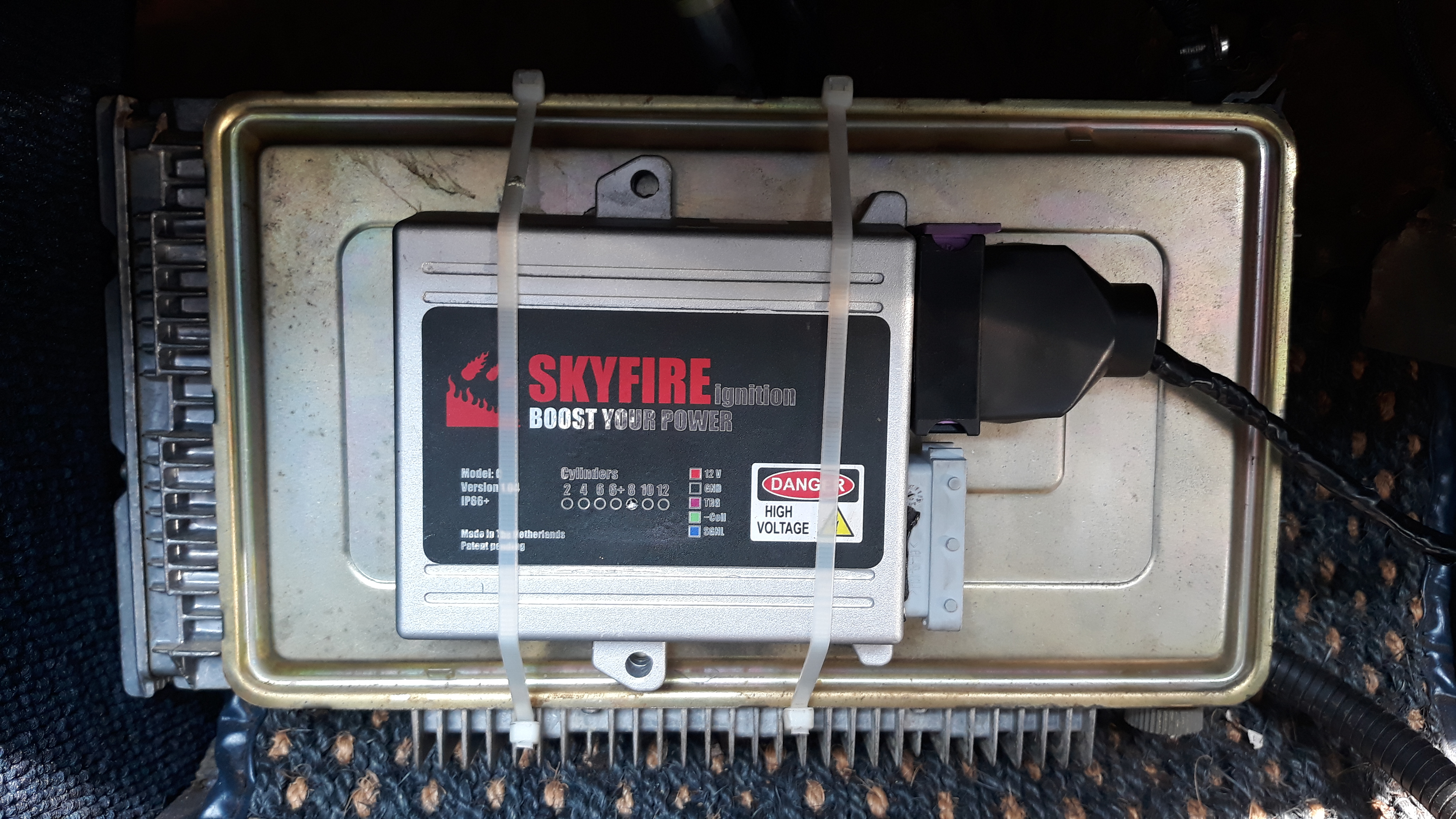 Voorbeeld van SkyFire Ignition Driver installatie